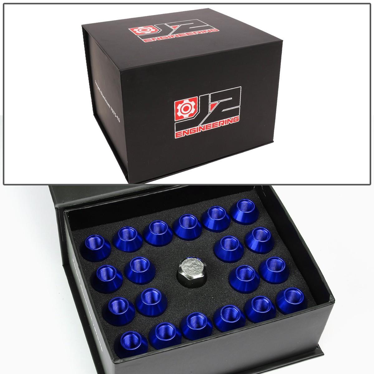 Opinoページ J2 ENGINEERING 7075 ALUMINUM 20X OPEN-END LUG NUTS+KEY M12X1