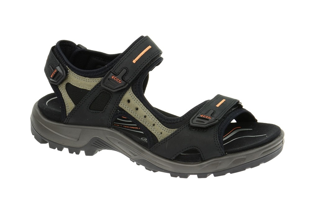 Ecco Zapatos OFFROAD Negro Hombre Sandalia 06956450034 NUEVO