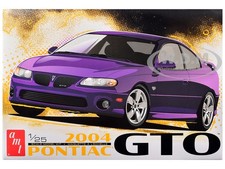 SKILL 2 MODEL KIT 2004 PONTIAC GTO 1/25 SCALE MODEL CAR BY AMT AMT1548 M