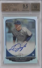 2013 Bowman Draft Chrome Prospect Refractor Eric Jagielo BGS 9.5 Auto 0l8