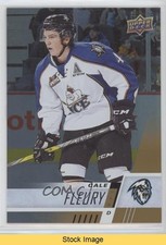 2017-18 Upper Deck CHL Rainbow Cale Fleury #44 READ kr0