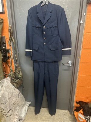 Vintage USAF Air Force Jacket Coat And Pants Uniform
