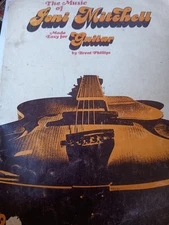 The Music of Joni Mitchell Made Easy for the Guitar by Brent Phillips 1974 Y11