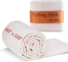 80" 120" Primary Tufting Cloth for Cut and Loop Pile Tufting Guns, with Mar...