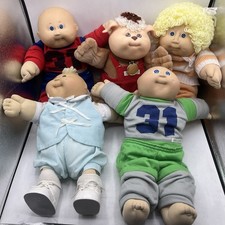 Clean Vintage Cabbage Patch Kids Lot of 5 wit...