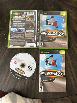 XBOX Game Tony Hawks Pro Skater 2X CIB Complete In Box 