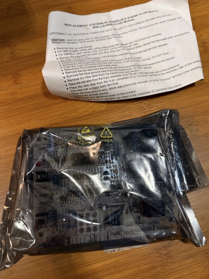 New Goodman Furnace A/C HIS Control Board 9-Pin Connector B1809913S 193031153910 - Image 2 of 4