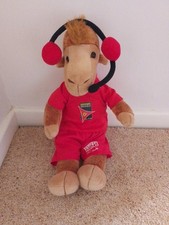 Ferrari World Abu Dhabi plush camel with accessories Formula 1 FREEPOST