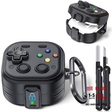 Secure Lock Case for Galaxy Buds 4 Pro Case and Buds 4 Case, Rugged Hard Black