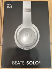 Beats by Dr. Dre Solo3 Wireless Over the Ear Headphones - Silver BRAND NEW