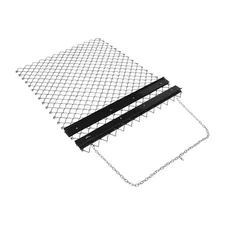 5 Ft. X 4 Ft. Steel Durable Chain Rake Field Leveling ATV Drag Harrow
