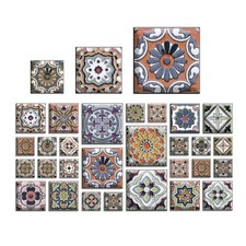Boho Peel and Stick Floor Tile,Waterproof Decor Stickers,Stick on Backsplash ...
