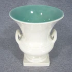 Red Wing Pottery Vase Double Handle Trophy Cup 871