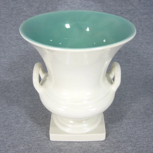 Red Wing Pottery Vase Double Handle Trophy Cup 871