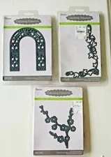 3 Darice Embossing Essentials - Ivy Border, Cherry Blossom, Pergola Die Cuts 