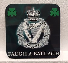 Royal Irish Regiment Mug coaster Loyal Ulster
