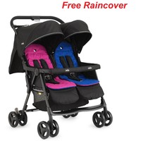 Twin Stroller Boy Girl Double Seat Pushchair Lightweight Newborn Pram Raincover Twin Stroller Boy Girl Double Seat Pushchair Lightweight Newborn Pram Raincover