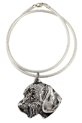 Dachshund Rough-Haired, Dackel, Teckel III - Dog Collar, Unique Jewelry For