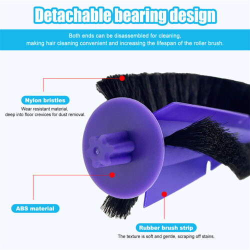 Replacement Accessories Kits For Narwal Freo Robot Vacuum Cleaner Brush Parts - Picture 3 of 30