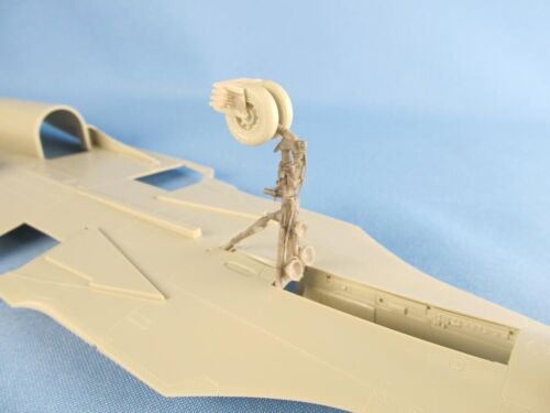 Su-30SM, Juego de detalles de trenes de aterrizaje (para kit Kitty Hawk) escala 1:48 impreso en 3D - Imagen 3 de 13