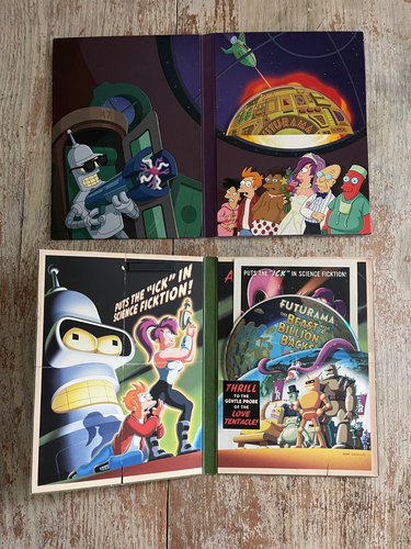 Futurama DVD Movies 1-4 Animated TV Comedy Sci Fi Benders Score Game Into Wild - Picture 12 of 14