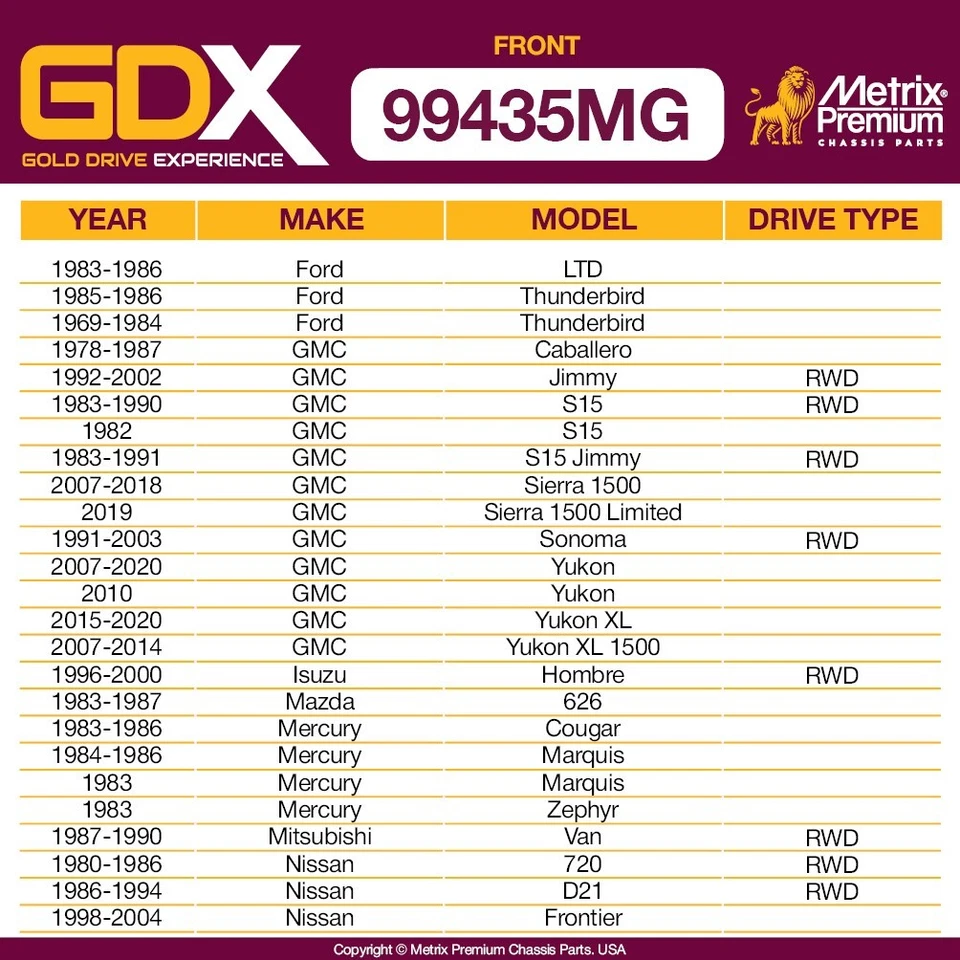 Barra estabilizadora delantera premium para Chevy Silverado Tahoe Yukon Suburban Sierra 1500 Foto 4 de 4