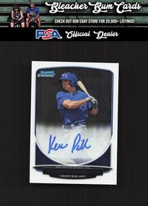 2013 Bowman BCP-KP Kevin Pillar Chrome Prospect Autographs