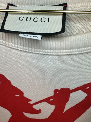 Gucci Chateau Marmont Loopback Sweatshirt | eBay