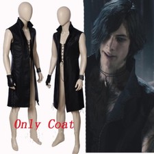 Game Cosplay V Devil May Cry 5 V Cosplay Coat Vitale Costume Halloween Customize