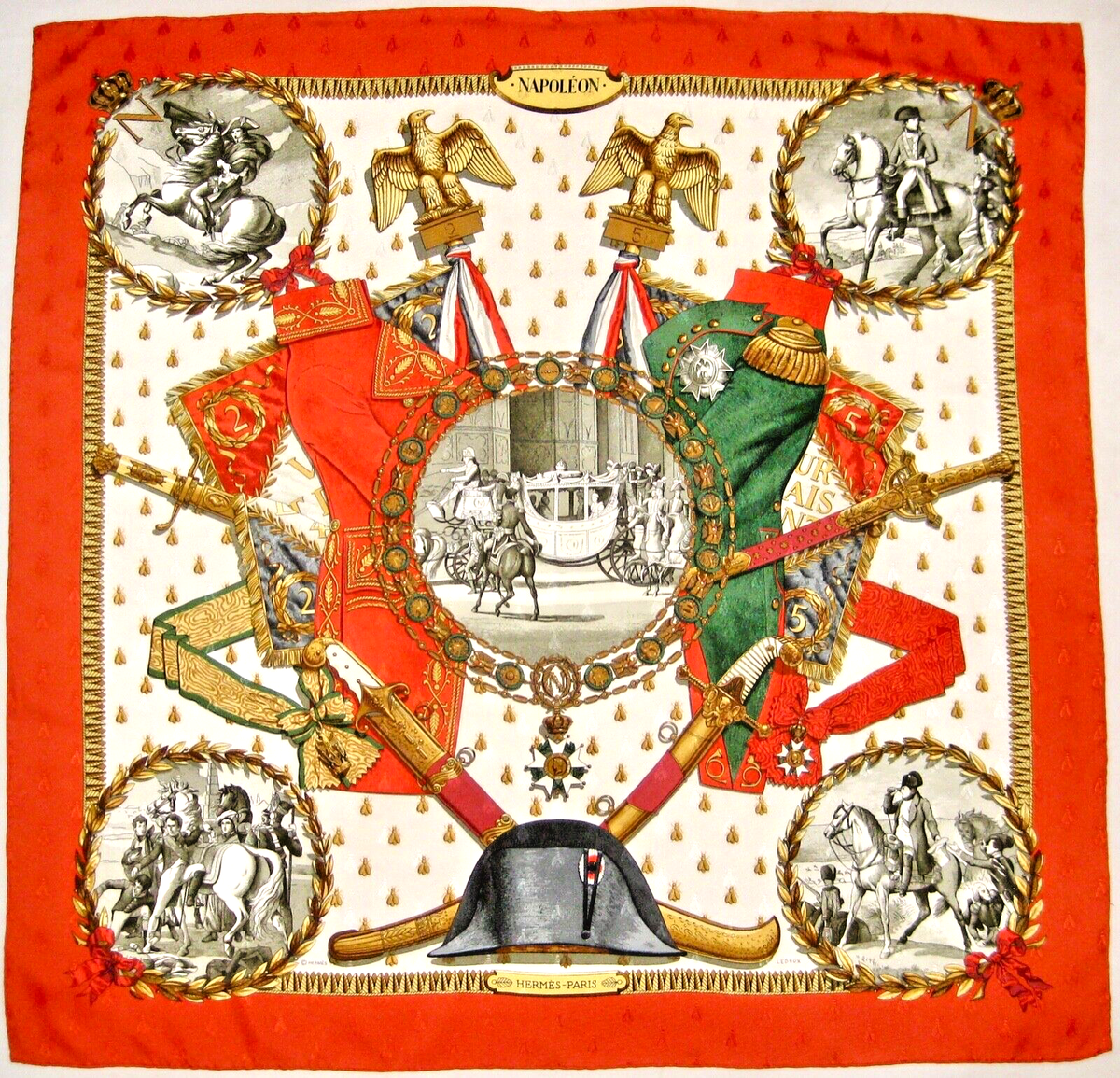 Hermes Napoleon Scarf - 36