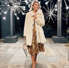 Nwt Gal Meets Glam Paulina Faux Fur Coat