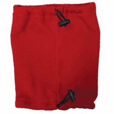 FASHION PET SNOODY FLEECE HOOD RED LARGE EACH
