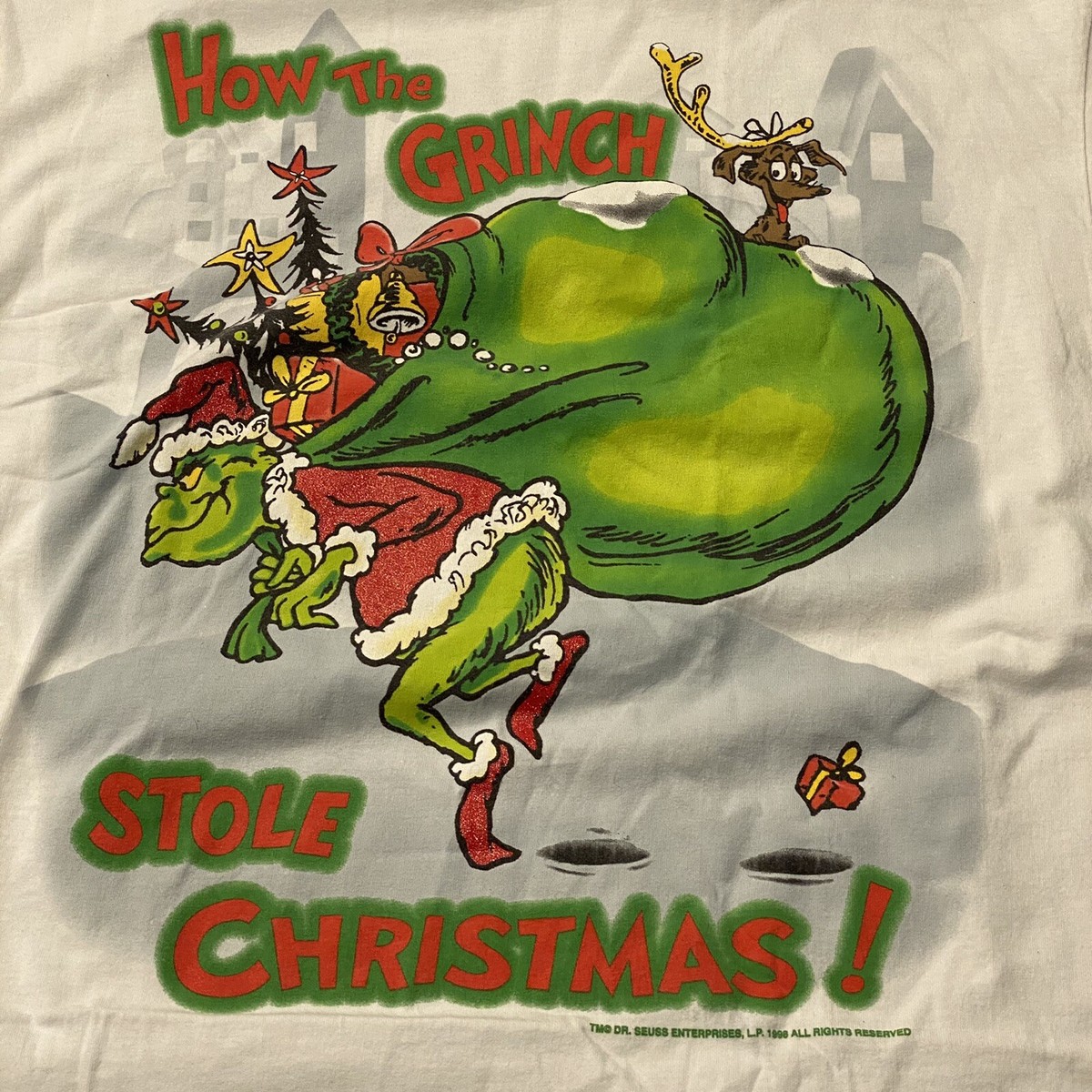 grinch vintage t shirt