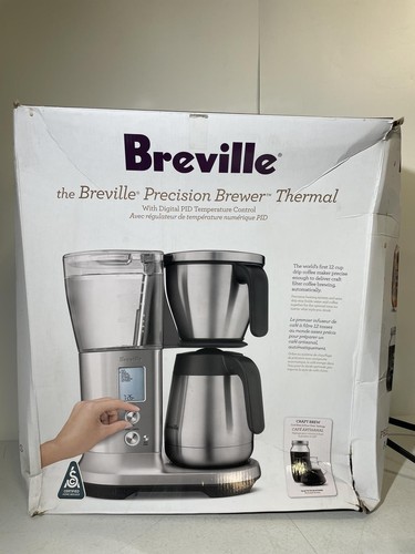 Breville Precision Brewer Drip Coffee Machine, Thermal Carafe, BDC450BSS1BUS1 - Picture 4 of 10