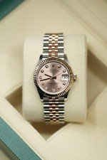 Ladies Steel & Rose Gold Rolex Datejust 2024 31 278271 Rosé Colour Diamond Dial