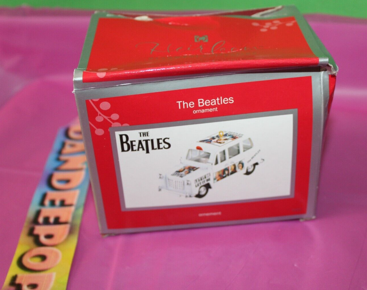 Carlton Heirloom The Beatles Let It Be Taxi Christmas