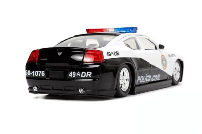 JADA FAST&FURIOUS DODGE POLICE 4台 Jada 2006 Dodge Charger Police 