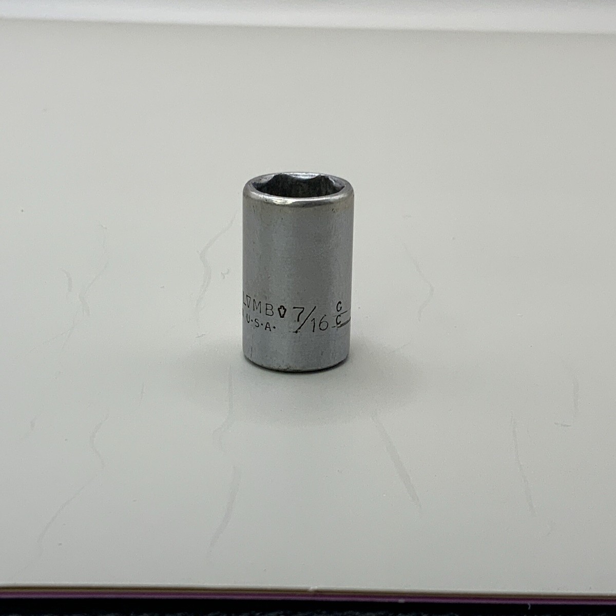 Vintage Plvmb 4714 7/16” CC 6 Point 1/4” Drive Socket USA | eBay