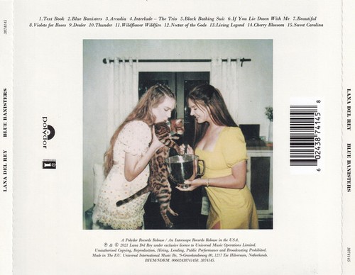 Lana Del Rey Blue Banisters CD, Album 2021 Indie Rock, Indie Pop, Alternative Ro - Picture 2 of 5