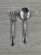Oneida CHATEAU Pattern Oneidacraft DELUXE Stainless Children's Spoon  Fork set