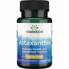 Swanson Astaxanthin High Dose Omega Antioxidant 60/120/180 Capsules