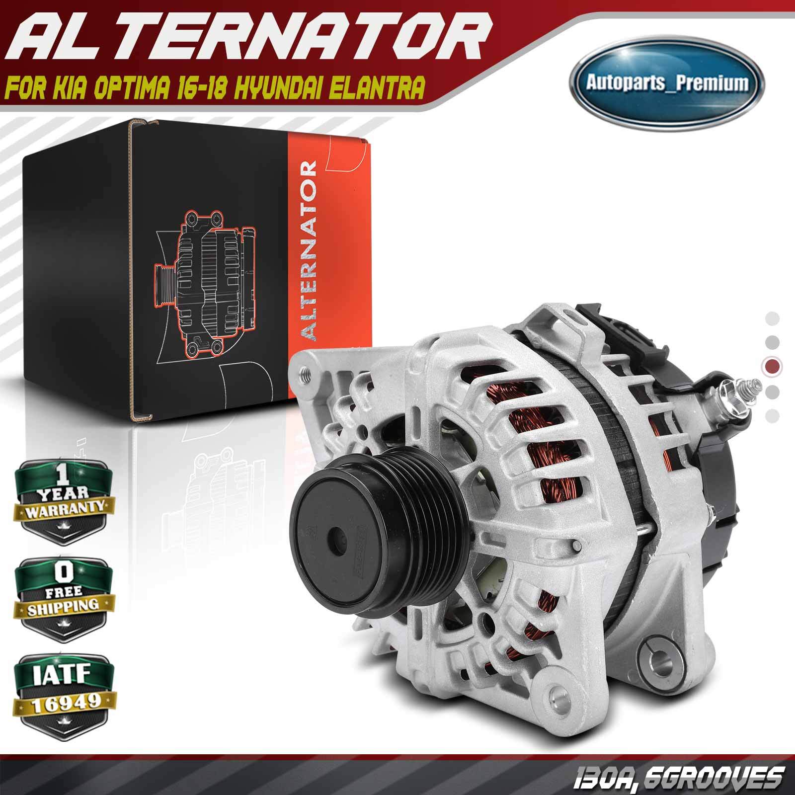 Kia Rio 2019 FEIDKS Altenato Compatible With Kia Soul 2017-2019, Io Alternador Para Carro - Foto 4