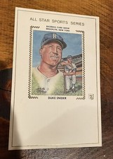 Duke Snider-  Z Silk , Brooklyn Dodgers