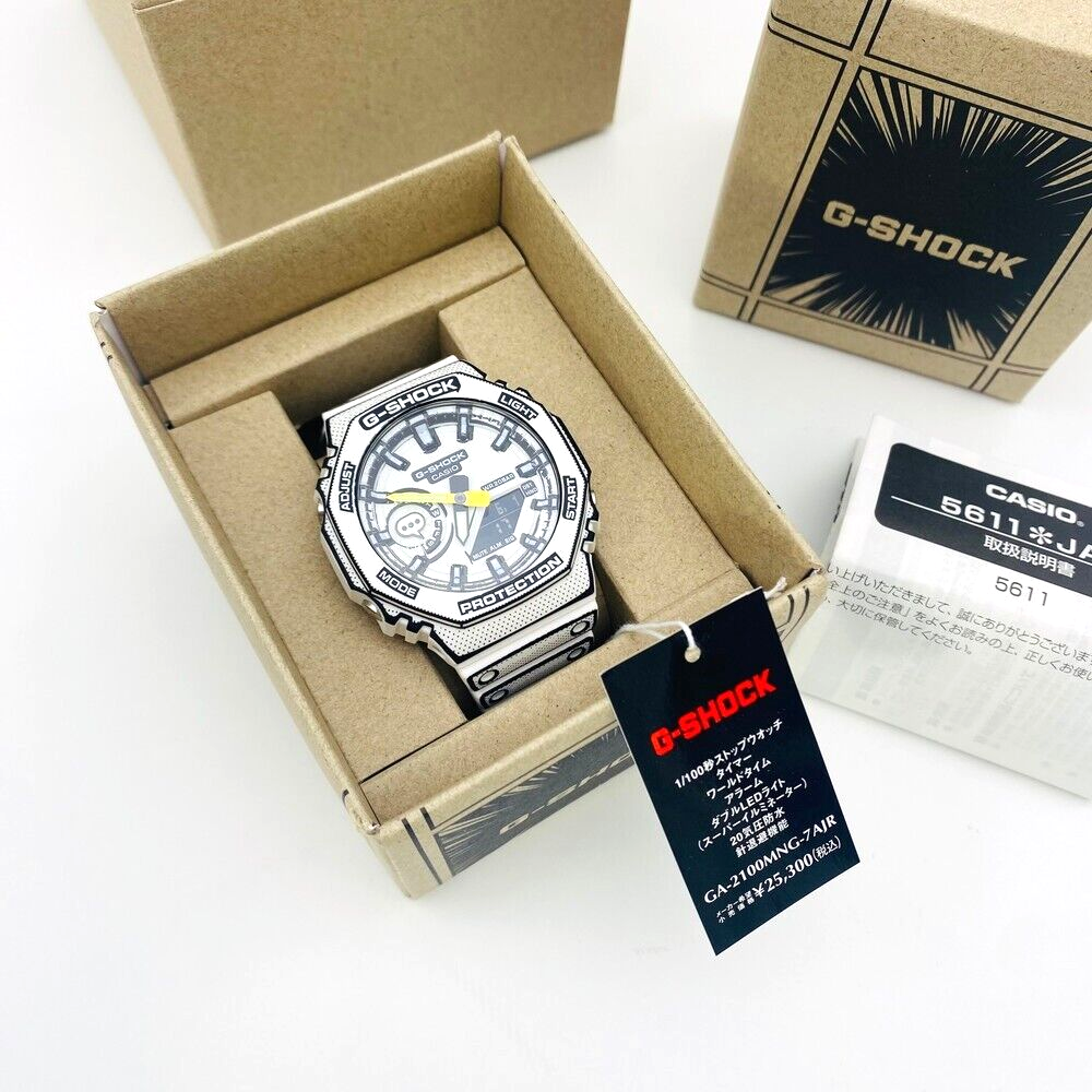 Casio G-SHOCK MANGA THEME GA-2100MNG-7AJR Men's Watch Casio G-SHOCK MANGA THEME GA-2100MNG-7AJR Men's Watch