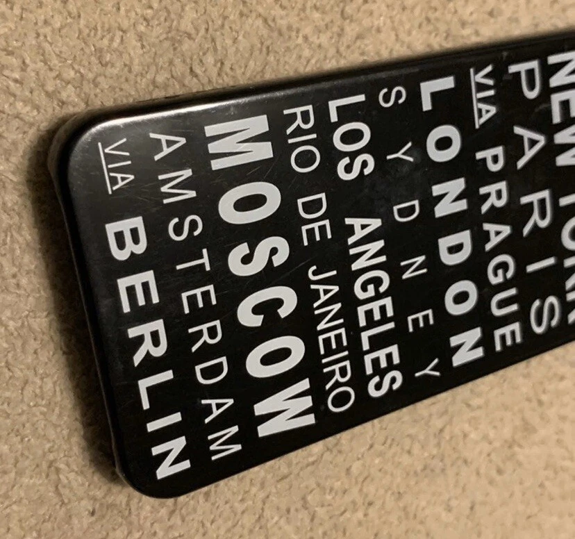 Funda de teléfono Cygnett Nomad Traveller para iPhone 4 y 4S negra blanca escritura Foto 4 de 4