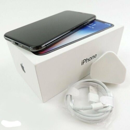 Apple iPhone X (10) A1901 64GB 12MP Mobile Smartphone Space Grey Unlocked - Picture 2 of 5