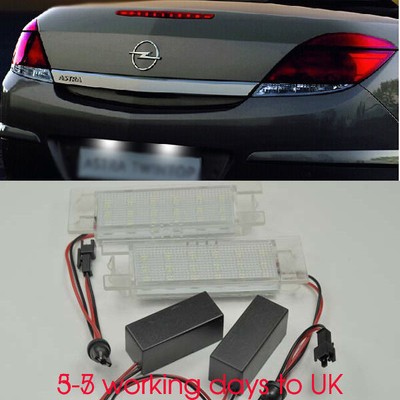 2x Canbus Led License Plate Lights For Alfa Romeo 147 156