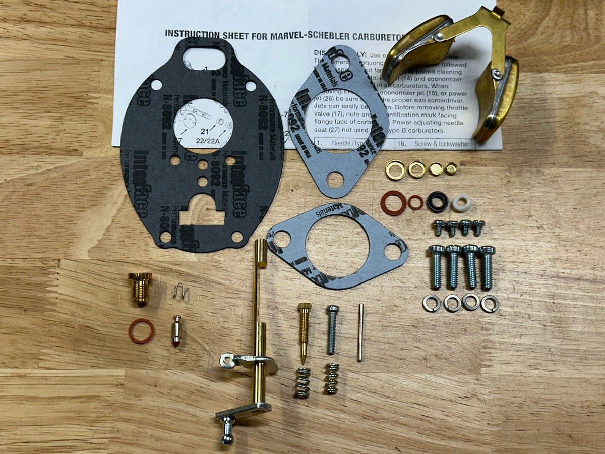 Marvel Schebler master carburetor kit Ford 2N 8N 9N