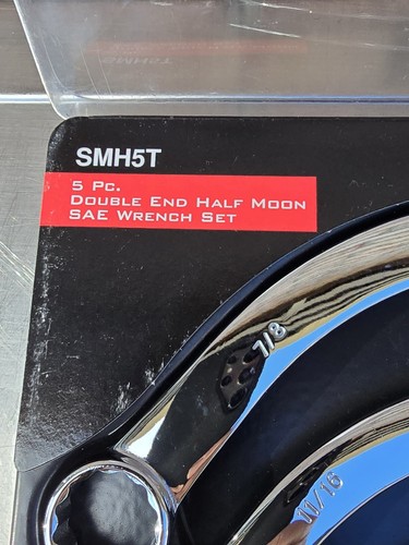 New Matco Tools SMH5T SAE / Standard Half Moon Wench Set - Bild 6 von 7