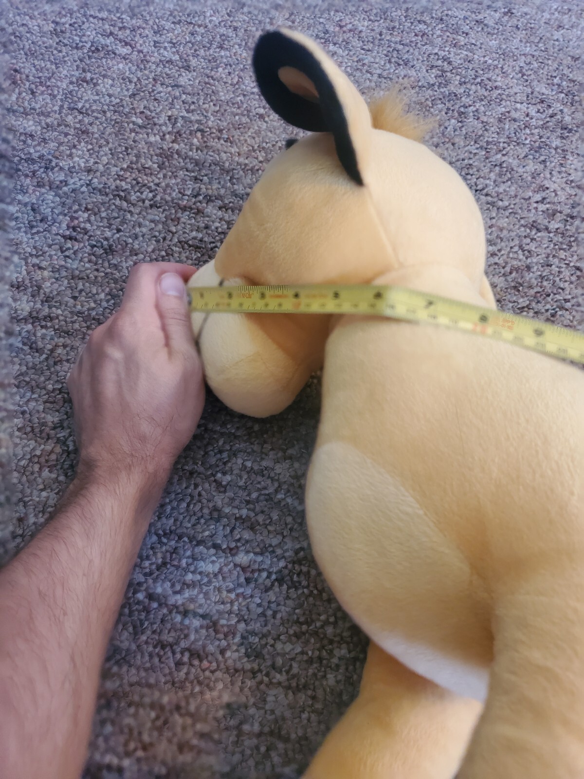 Vintage Disney's Simba Giant Plush Doll 20 Inch 2002